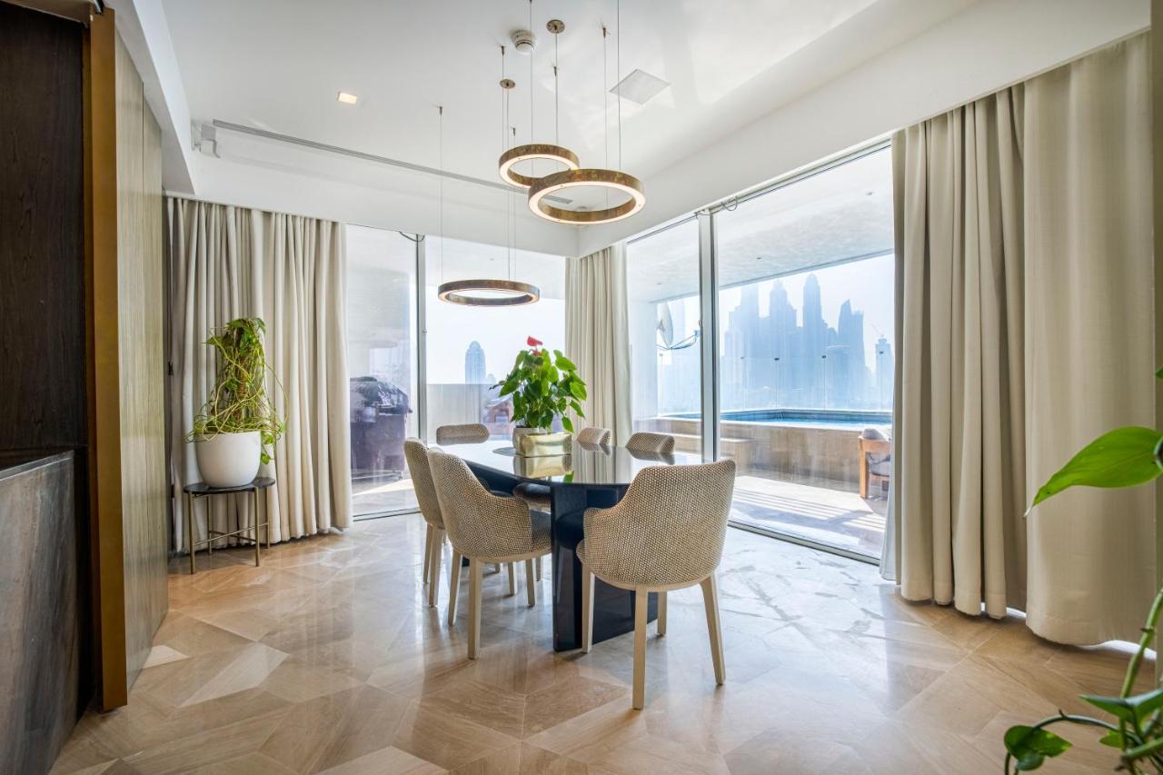 Five Palm Jumeirah 2Br Luxury Penthouse , Full Marina See View With Private Pool Dubai Exteriör bild