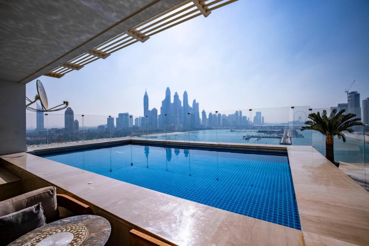 Five Palm Jumeirah 2Br Luxury Penthouse , Full Marina See View With Private Pool Dubai Exteriör bild