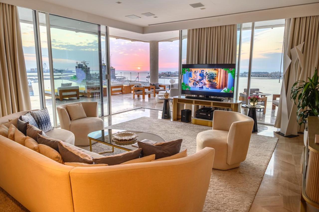 Five Palm Jumeirah 2Br Luxury Penthouse , Full Marina See View With Private Pool Dubai Exteriör bild