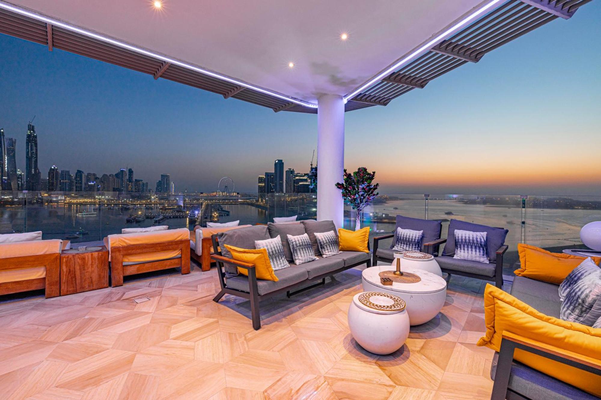 Five Palm Jumeirah 2Br Luxury Penthouse , Full Marina See View With Private Pool Dubai Exteriör bild