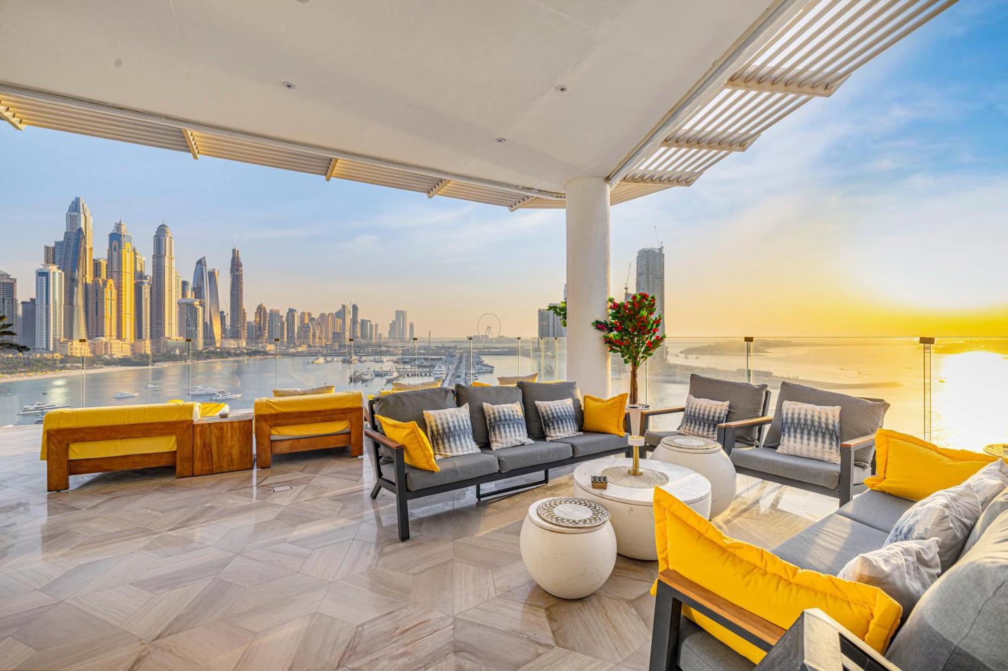 Five Palm Jumeirah 2Br Luxury Penthouse , Full Marina See View With Private Pool Dubai Exteriör bild