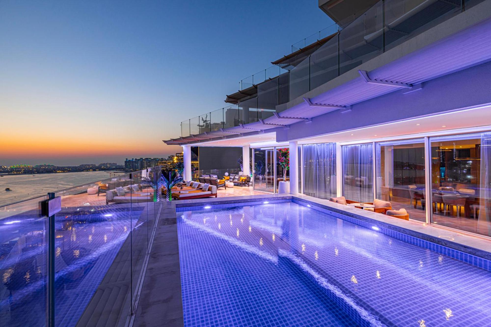Five Palm Jumeirah 2Br Luxury Penthouse , Full Marina See View With Private Pool Dubai Exteriör bild