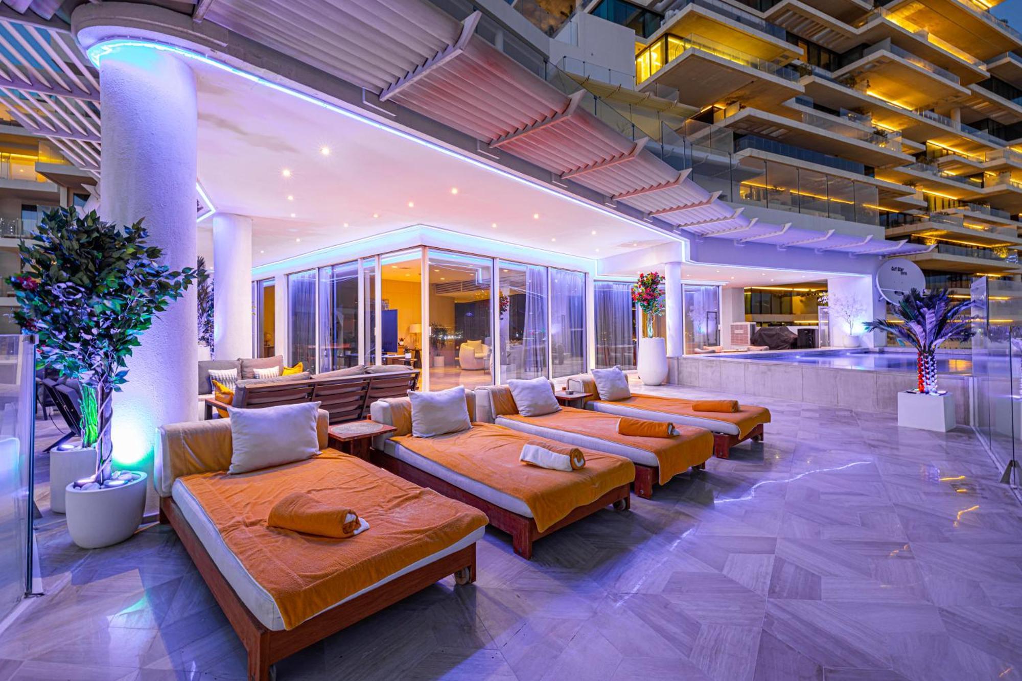 Five Palm Jumeirah 2Br Luxury Penthouse , Full Marina See View With Private Pool Dubai Exteriör bild